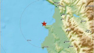 Силен вторичен трус от 4 7 по Рихтер до крайбрежието на