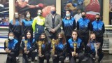  Министър Кралев поздрави боксьорките от Русе за отличното показване на Държавното състезание за дами 