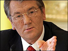 Юшченко: Няма да отменя указа за разпускане на парламента