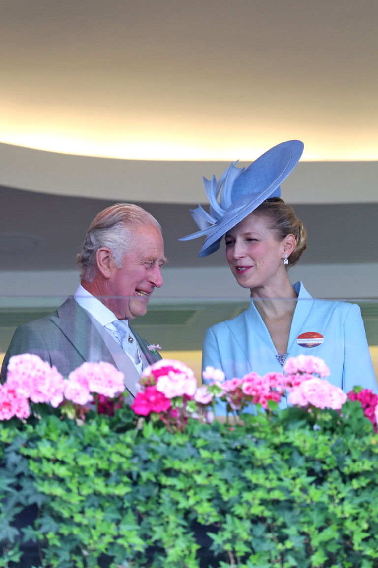 Лейди Габриела с Чарлз през юни 2023 г.
