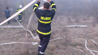 Пожарът над Благоевград е напълно потушен