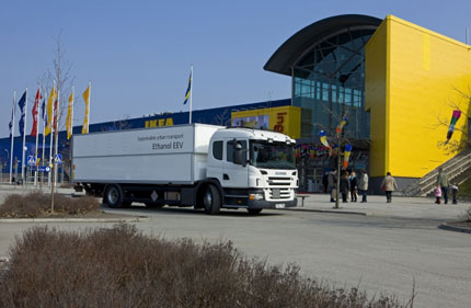 Scania ще произвежда етанолови камиони