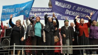 Стрелба по време на митинг в подкрепа на Бакиев 