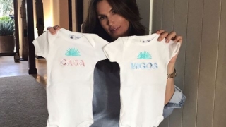 Синди показа подаръците за бебетата на Клуни