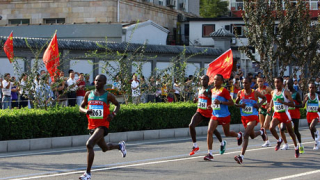 Самуел Ванджиру (Кения) спечели маратона в Пекин с нов олимпийски рекорд