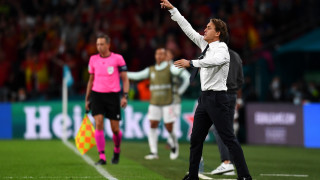 Селекционерът на Италия Роберто Манчини бе изключително щастлив от факта