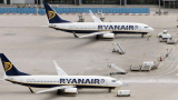  Ryanair анулира 30 полета поради стачка в Ирландия 