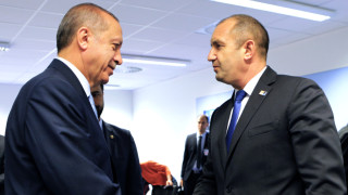 Държавният глава Румен Радев разговаря с президента на Турция Реджеп