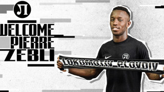 Локомотив Пловдив подписа договор с Пиер Зебли Полузащитникът е с