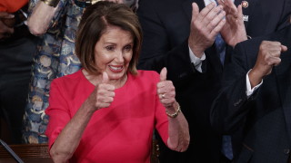 Конгресменът от Демократическата партия Нанси Пелоси направи феноменално завръщане в