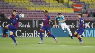 Барселона загуби с 1 2 домакинството си на Осасуна Двубоят бе