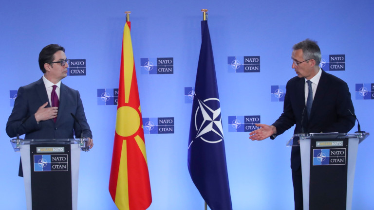 Генералният секретар на НАТО Йенс Столтенберг приветства РСМ в защитата