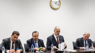 Делегацията на сирийското правителство на организираните от ООН мирни преговори