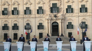 Лидерите на седем средиземноморски държави които проведоха среща на върха
