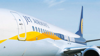 Jet Airways, някога най-голямата частна авиокомпания в Индия, спря полетите