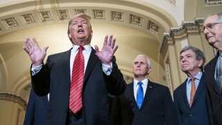 Президентът на САЩ Доналд Тръмп обяви че лидерът на малцинството