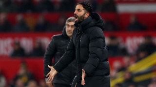 Мениджърът на Манчестър Юнайтед Рубен Аморим беше щастлив след