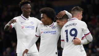 Челси победи Бърнли с 4 2 в мач от 10 ия кръг