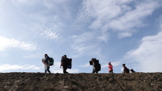 Турските власти на турско българската граница в района на ГКПП Дерекьой Малко