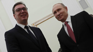 Сръбският президент Александър Вучич обяви по време на визита в