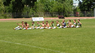 Днес на основния терен в НСА в София отборът на