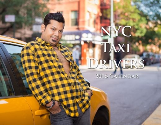 Смях: нюйоркските таксиджии с разголен календар (снимки)