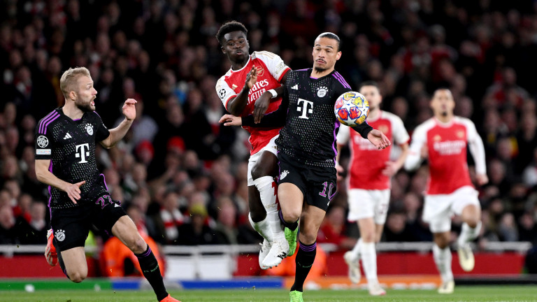 Arsenal – Bayern (Munich) 2:2 (évolution du match en minutes) Arsenal – Bayern (Munich) 2:2 (évolution du match en minutes)