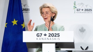 Председателят на Европейската комисия ЕК Урсула фон дер Лайен се