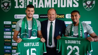 Лудогорец представи официално новите си попълнения националите на Кабо