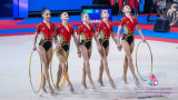 България с два златни медала на Световното първенство по художествена гимнастика за девойки в София 