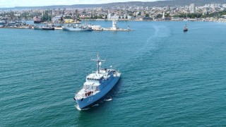 Минен ловец Струма отплава днес от района на Военноморска база