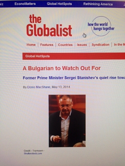 The Globalist: Станишев - името, което ще чувате по-силно в ЕС