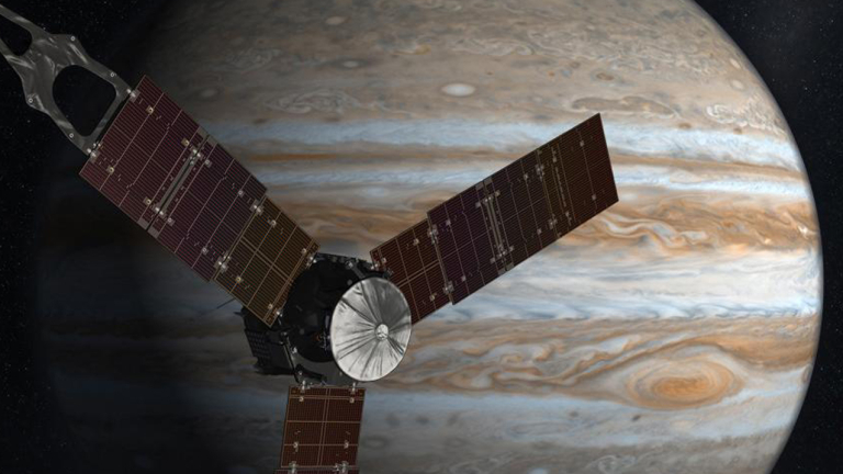 Космическата сонда „Джуно” влезе в орбитата около Юпитер