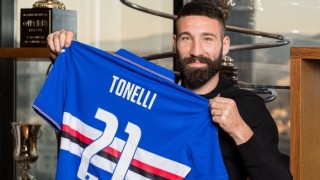 Защитникът на Наполи Лоренцо Тонели отиде под наем в Сампдория