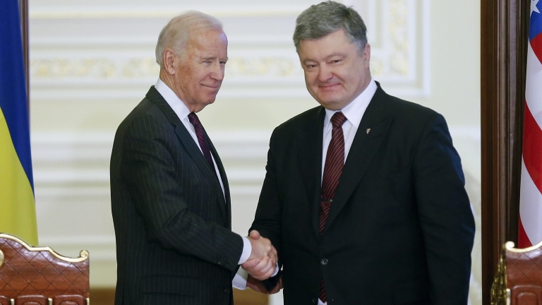Джо Байдън призова в Киев светът да се изправи срещу агресията на Русия