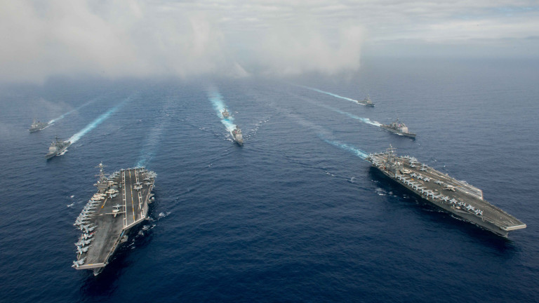 САЩ разполагат постоянна ВМС група в Тихия океан за противодействие на Китай