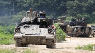 Южна Корея и САЩ с извънредни военни учения до границата с КНДР