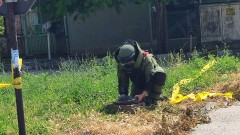 Военни намериха и унищожиха невзривен боеприпас в град Левски