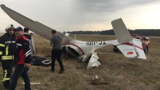 Военен самолет се разби при тренировъчен полет в Турция