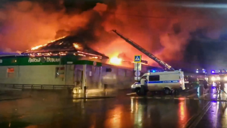Пожар е възникнал в нощта срещу събота в кафе-клуб Полигон