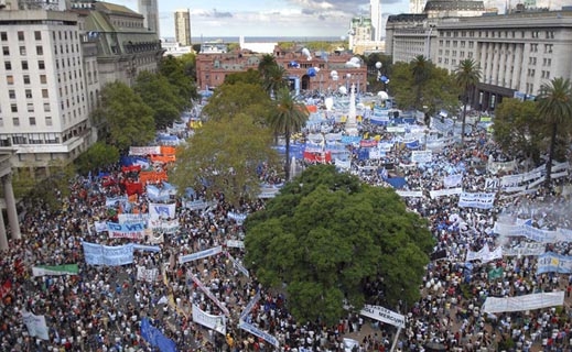 Фермери срещу президент в Аржентина 