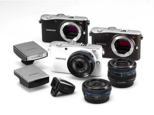 Samsung представи нова безогледална фотокамера
