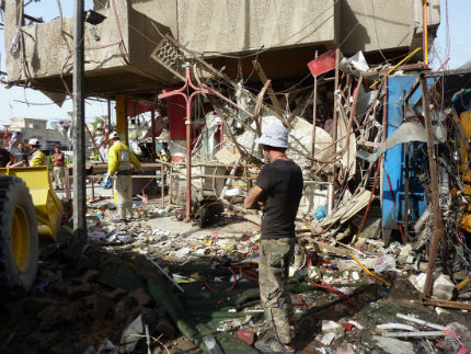 "Ислямска държава" пое отговорност за атаките в багдадските хотели 