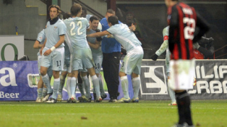 Лацио изхвърли Милан за купата след продължения