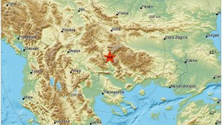 Слабо земетресение край Кресна