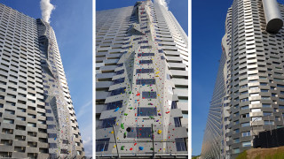 Българската компания Walltopia създаде най високата катерачна стена в света Тя