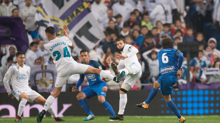 Реал (Мадрид) се изложи срещу третодивизионен отбор за Купата на Краля (ВИДЕО)