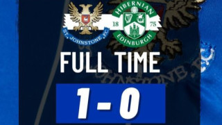 Сейнт Джонстън победи с 1 0 Хибърниън на МакДиърмъд Парк в мач