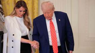 Че Доналд и Мелания Тръмп са двойка само пред хората