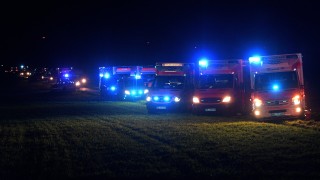 Повече от 50 ранени при катастрофа в Германия